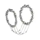 Сексуальное украшение на пенис и машонку Art of Sex - Jerome, Серебро photo 2