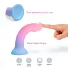 Фаллоимитатор с цветным градиентом Love To Love DILDOLLS - UTOPIA ультрамягкий photo 5