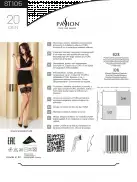 Сексуальные чулки Passion ST105 red photo 4