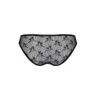 Трусики-слипы с кружевной сеточкой Dina Thong black L/XL - Passion photo 6