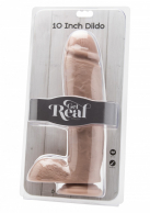 Реалистичный фаллоимитатор с мошонкой и присоской Get Real ToyJoy, 22х6,5 см photo 2