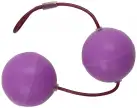 Вагинальные шарики Frisky Super Sized Silicone Benwa Kegel Balls, 4,5 см диаметр photo 1