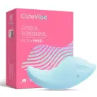 Вибратор и клиторальный стимулятор CuteVibe Heidi Blue photo 4