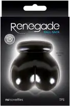 NS Novelties - Насадка на мошонку RENEGADE BALL SACK, BLACK  photo 2