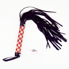 Флогер эко-кожа с кристаллами на ручке – 46 см photo 2