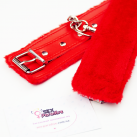 Мягкие наручнике на цепочке, эко-кожа photo 14