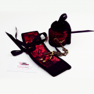 Винтажный БДСМ комплект наручники + поножи  photo 5