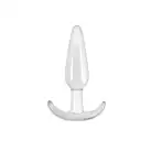 Анальный стимулятор Jelly Rancher T-Plug Smooth 8х3 см., прозрачный photo 1