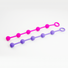 Силиконовые анальные бусы для начинающих, 25,5смХ1,8см photo 1