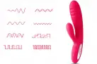 Svakom - Adonis Rabbit Vibrator вибромассажер 20х3.8 см. photo 5