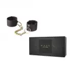 Наручники Bijoux Indiscrets MAZE - Wide Cuffs Black photo 7