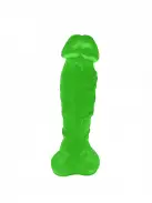 Крафтовое мыло-член с присоской Чистый Кайф Green size XL photo 1