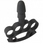 Кастет с креплением для фаллоимитаторов Doc Johnson Vac-U-Lock - Knuckle Up photo 2