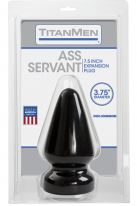 Анальный стимулятор Doc Johnson Titanmen Tools - Butt Plug - 3.75 Inch Diameter Ass Servant photo 2