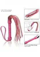 CalExotics Tickle Me Pink Flogger - дизайнерский флогер photo 2
