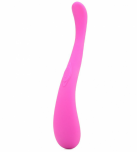 Celeste 9X Silicone Double G-Spot Vibrator - двусторонний вибромассажер точки-G, 10х2.5 см photo 2