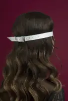Маска закрытая Feral Fillings - Blindfold Mask белая photo 4