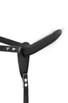 Страпон с вибрацией Fetish Tentation Vibrating Strap-On with Dildo Black photo 1